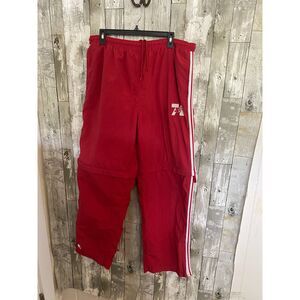 VTG Starter 71 red convertible windbreaker pants L